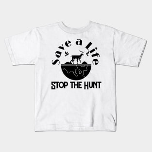 T-Shirt Stop hunting Kids T-Shirt